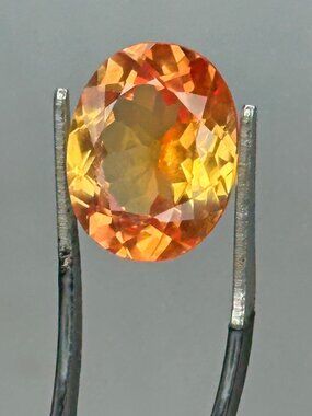 Ceylon Tangerine Orange Sapphire